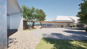 Vizualizace - detail podium